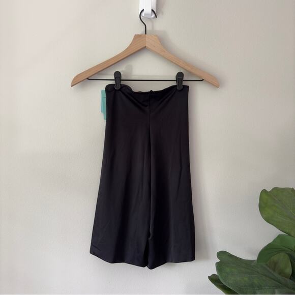 Assets by Spanx Sarah Blakely Stretch Shapewear Fantastic Firmers Shorts Black - Picture 2 of 8